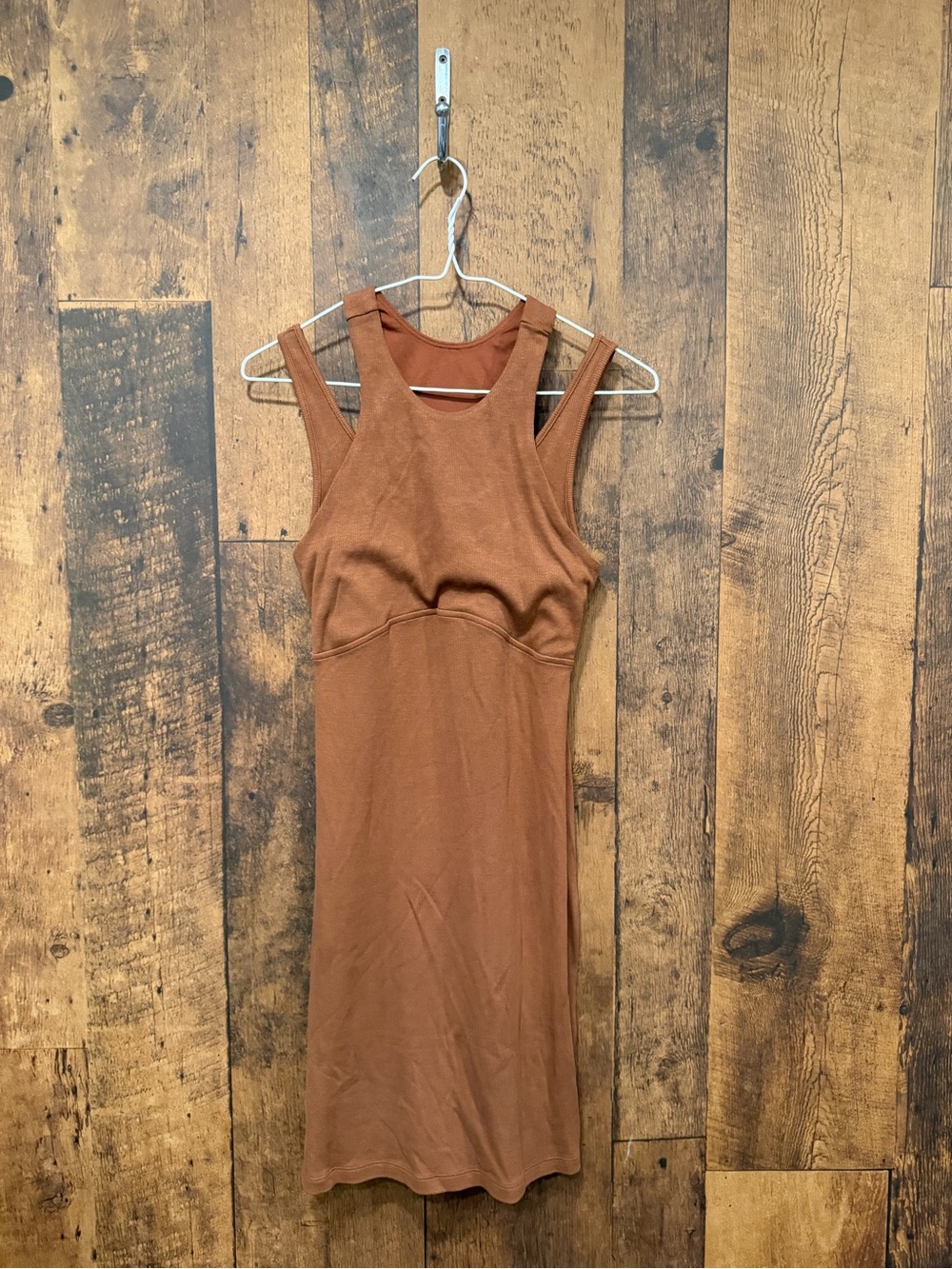 Lululemon Ribbed Cotton Modal Cut-Out Dress
Ancient Copper size 4 EUC - Picture 2 of 4